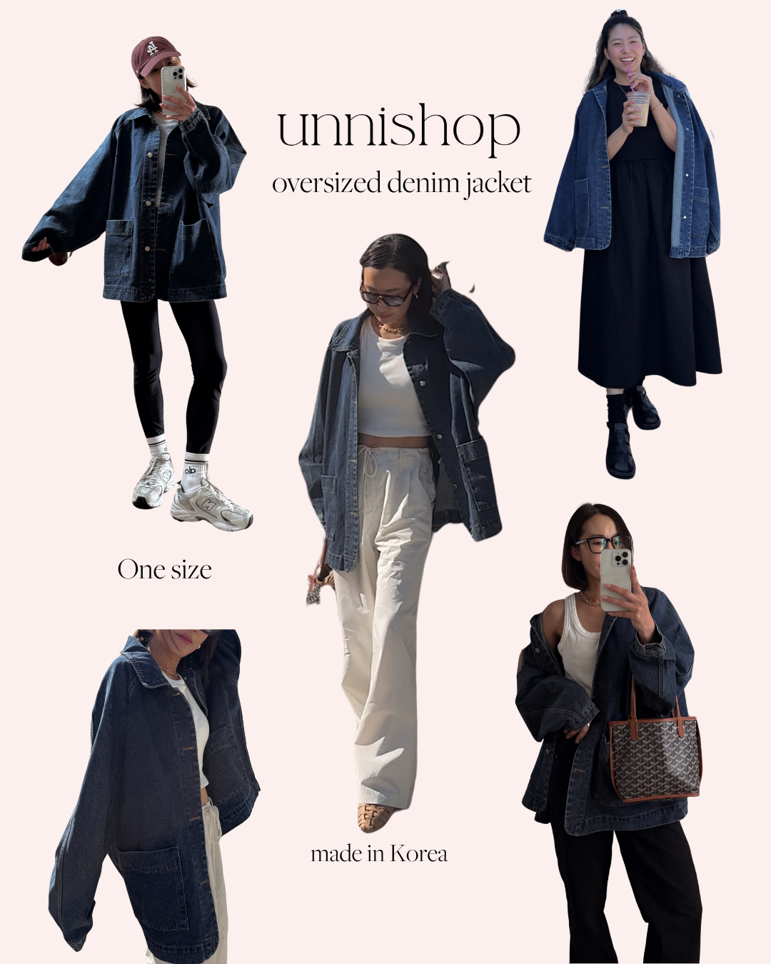 oversized denim jacket