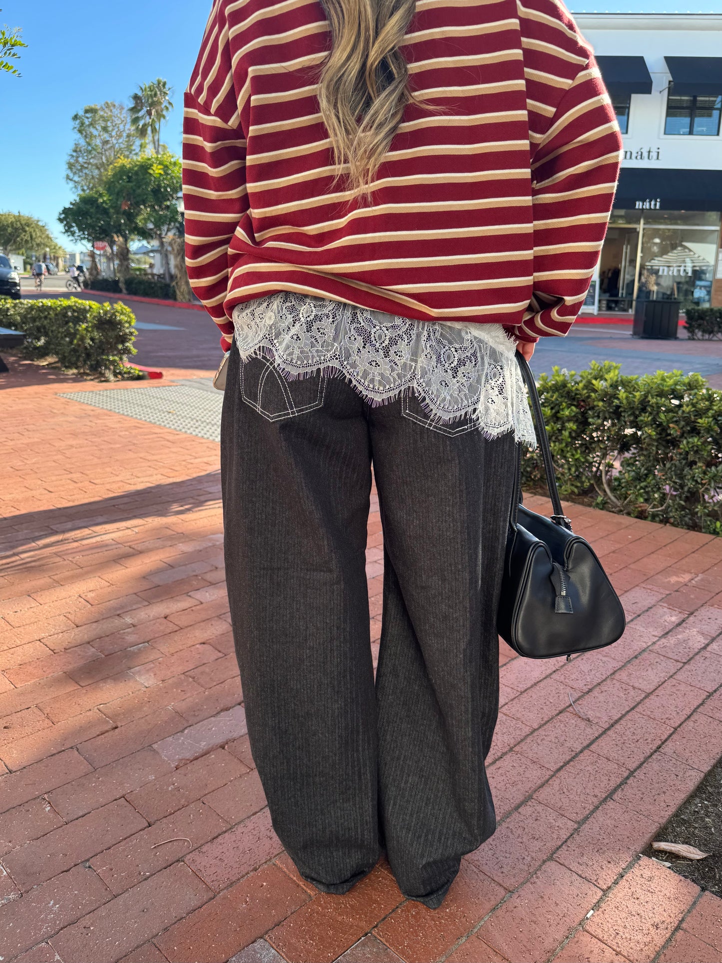 barrel leg jeans