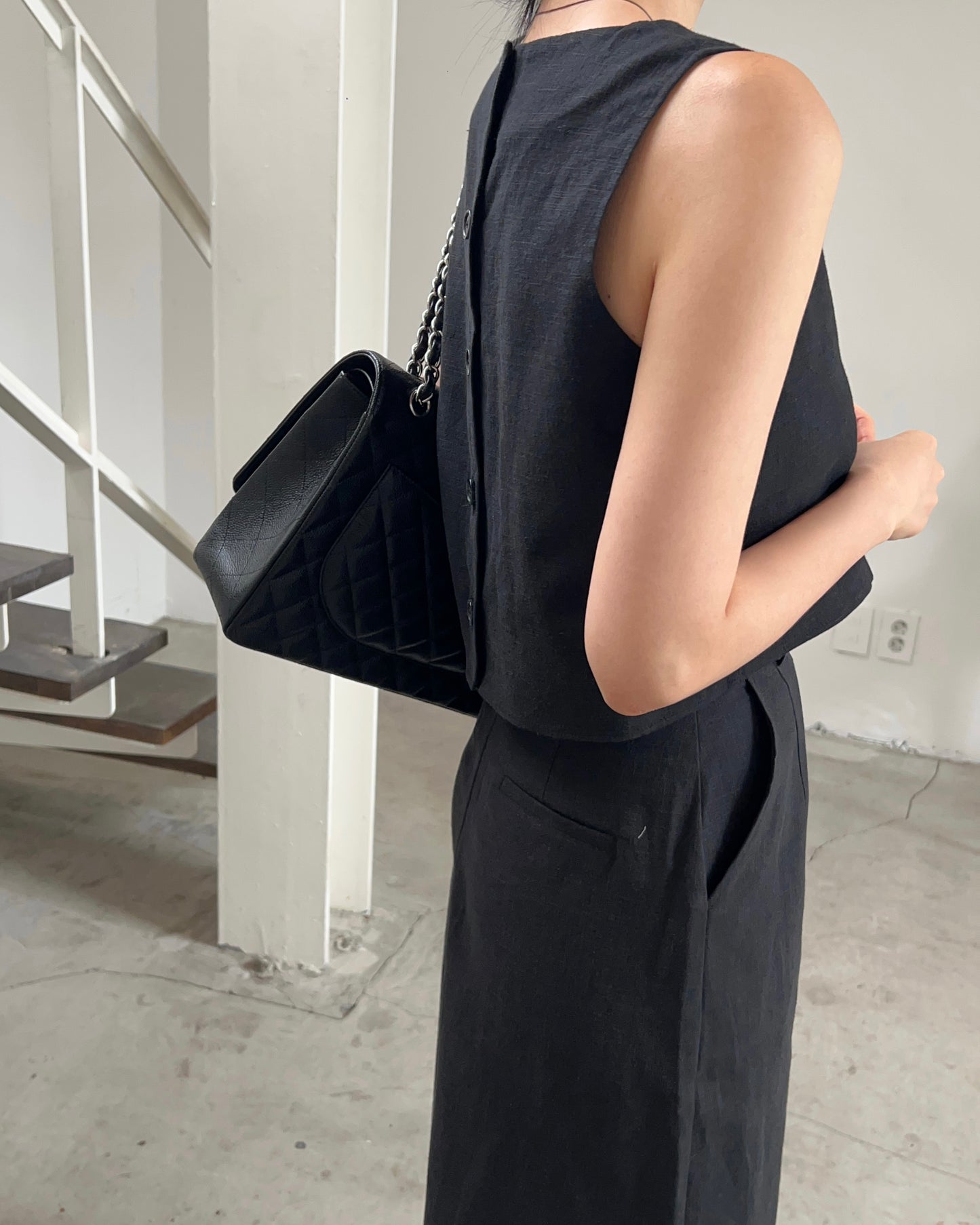 natural linen set