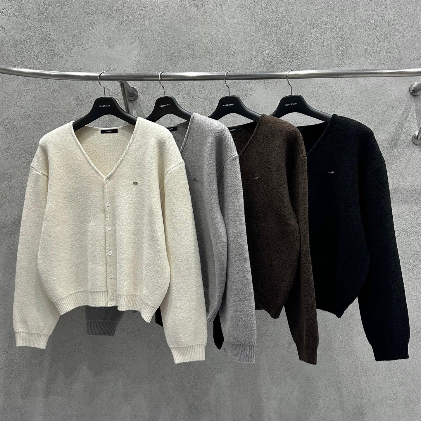 oversized knit cardigan