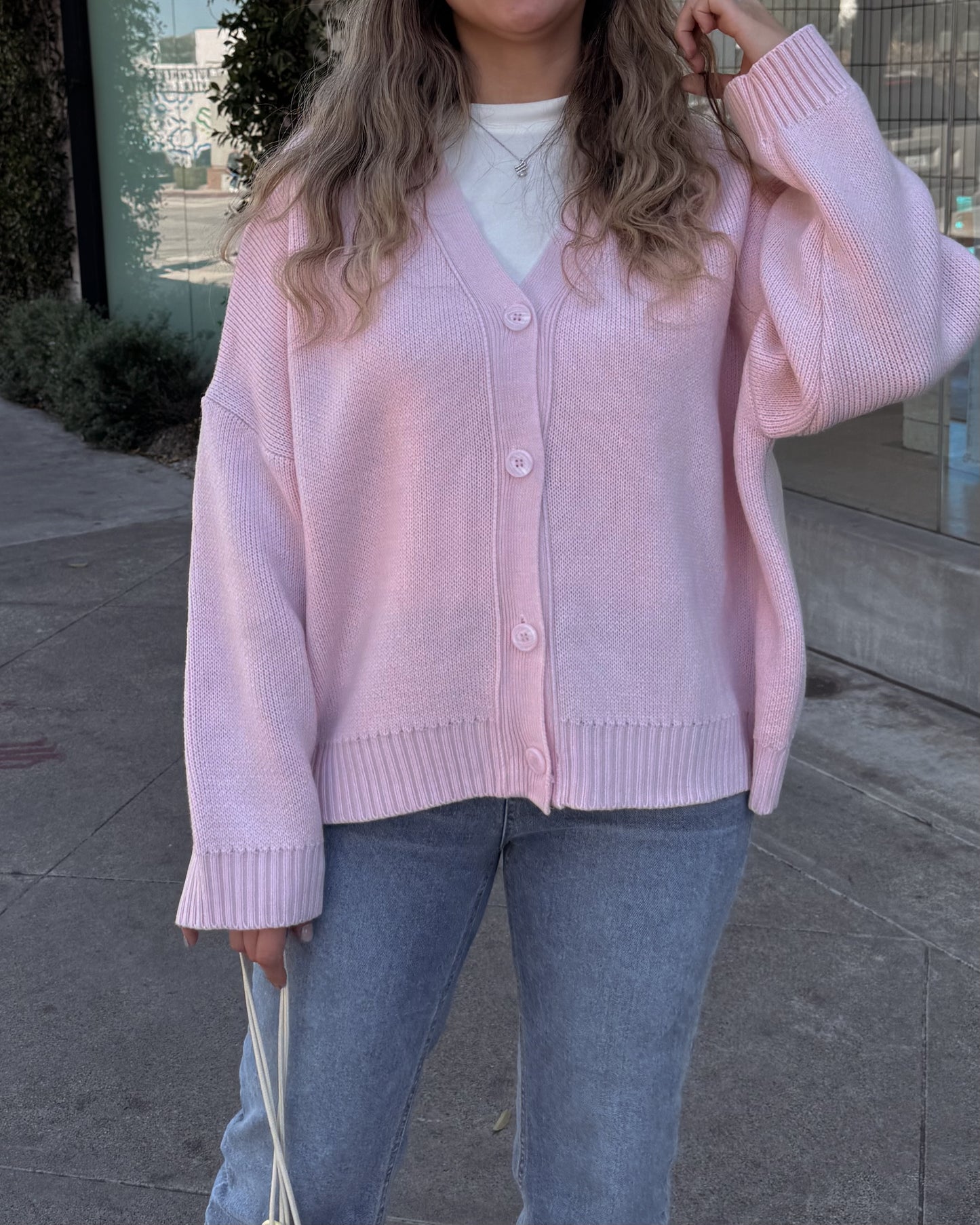 spring cardigan with buttons