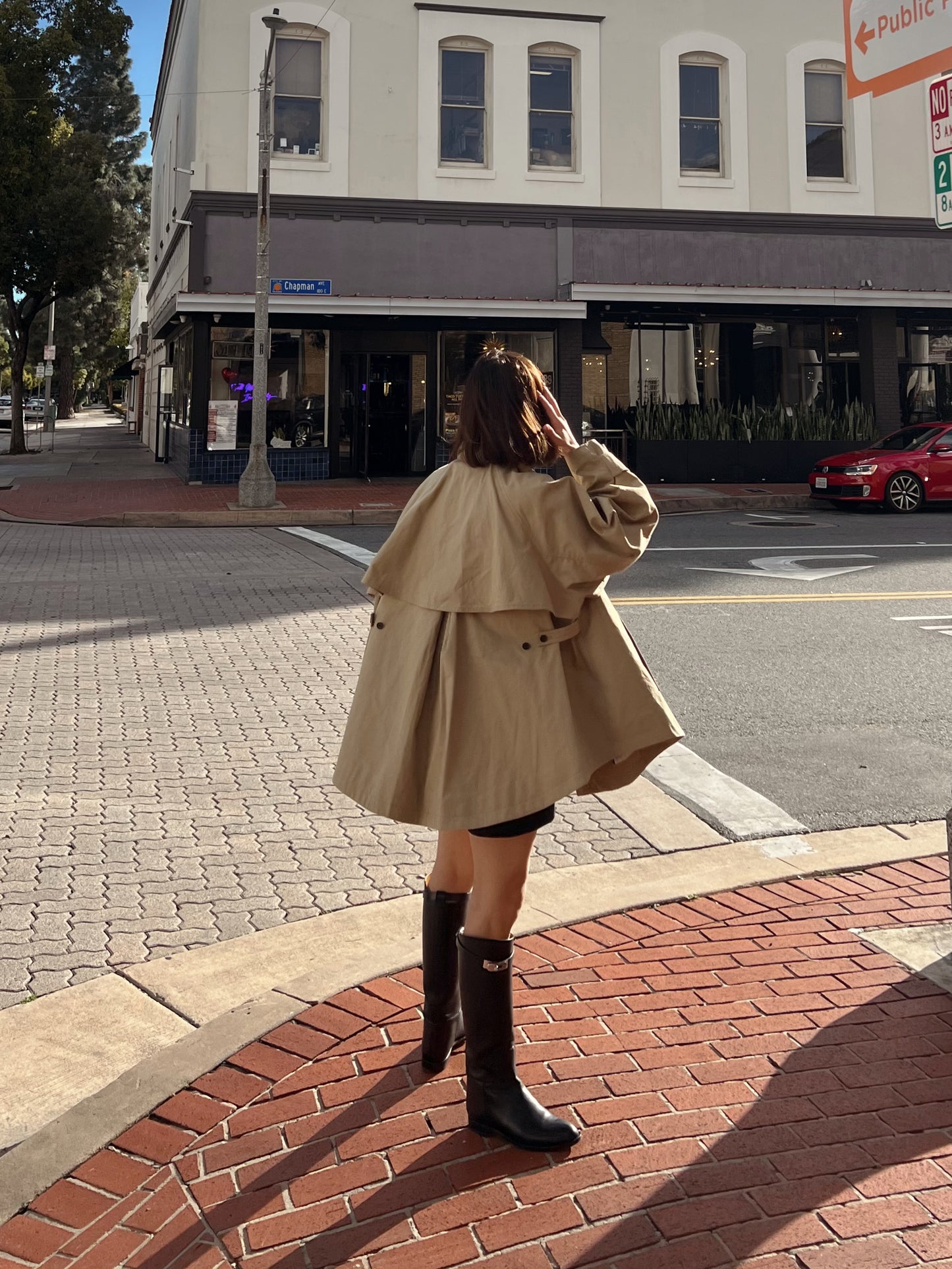 short trench coat