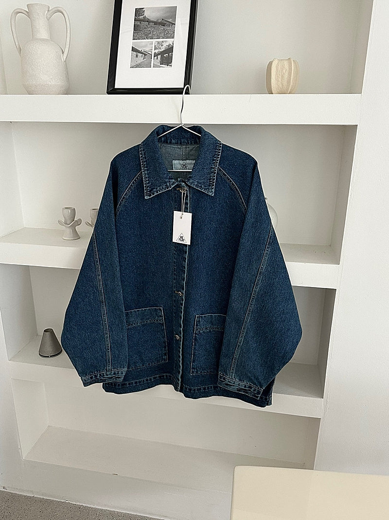 oversized denim jacket