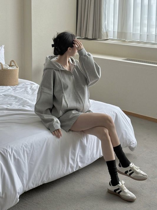 hoodie + shorts set
