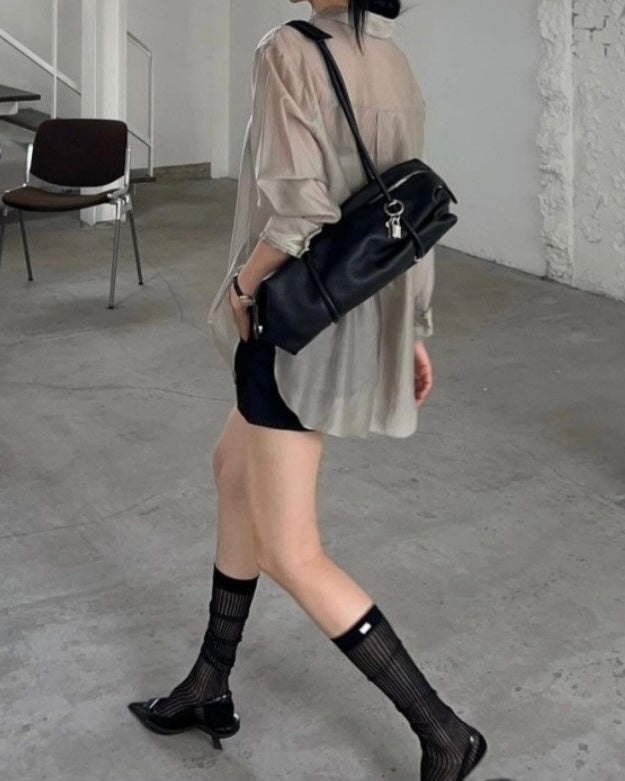 sheer blouse