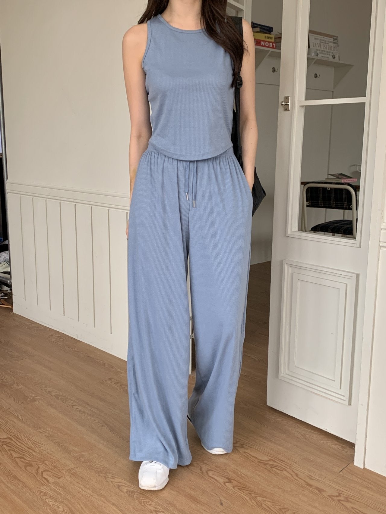 essential ribbed set