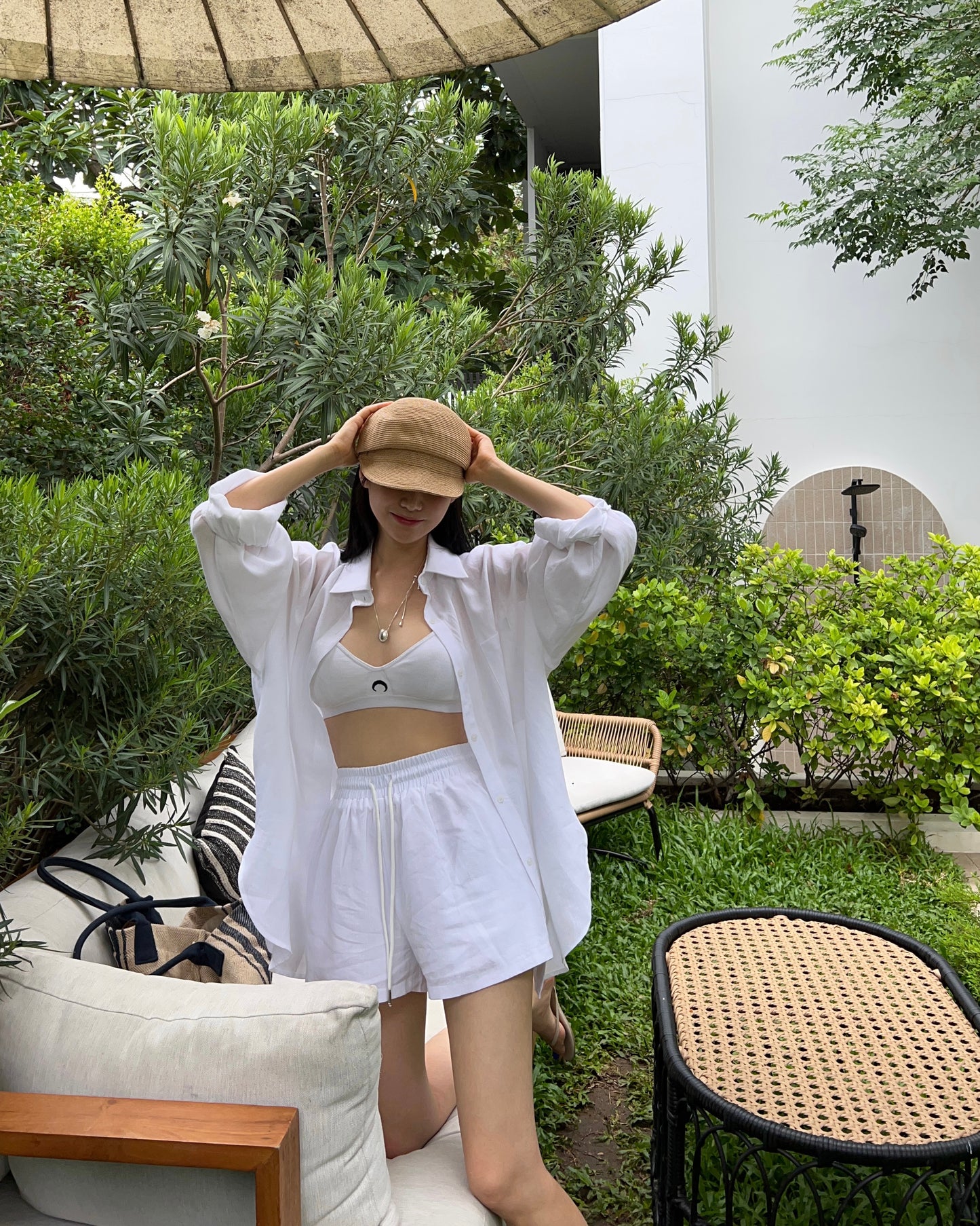 summer shirt + shorts set