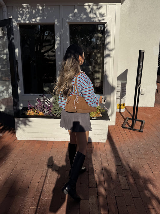 striped rugby shirt